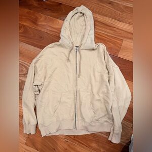 American Eagle Beige Knit Cardigan